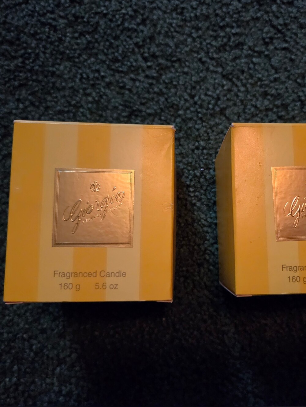 NWT, NIP, VTG 2 Giorgio Beverly Hills Candles